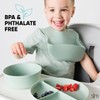 Simple Modern Silicone Bib for Babies, Toddlers | Lightweight and
