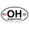 US Decal, Inc. Sugarcreek, Ohio Oval Sticker