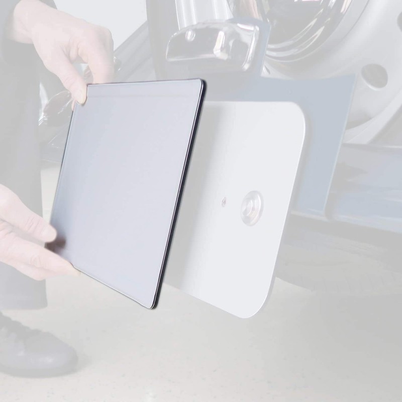 TEICO Single part Austria cover plate for cars, 2-line, number