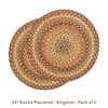 Kingston Pot Holders Trivets 15" (Pack of 2) Jute Trivet