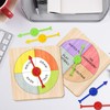 12pcs Arrow Game Spinners, 3.94in 4 Colors Plastic Spinners for