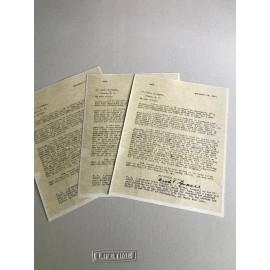 RMS TITANIC, ARCHIBALD GRACIE LETTER TO LOUIS OGDEN SEPTEMBER 1912