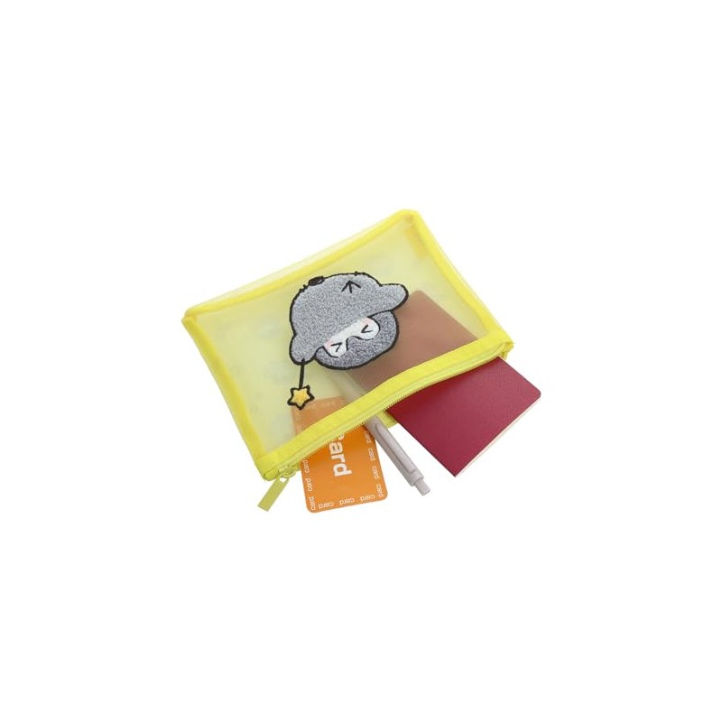 Sunstar Stationery Koupen-chan Goods Pouch, Mesh Pouch, Kiro S2335948