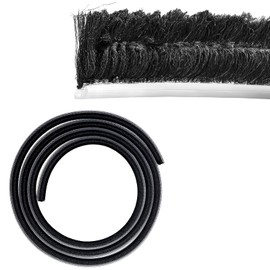 W510C .312" (7.9 mm) Adjustable Astragal Replacement Pile Weatherstrip 100FT Replace Worn Weatherstrip Pile on Adjustable Astragals Five Year Free Replacement