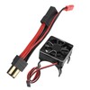 540/550 Motor Cooling Fan Radiator with Connector Cable Fit for