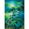 Epoch Inc. 28-337s 300 Piece Jigsaw Puzzle, Orca Ocean Souls,
