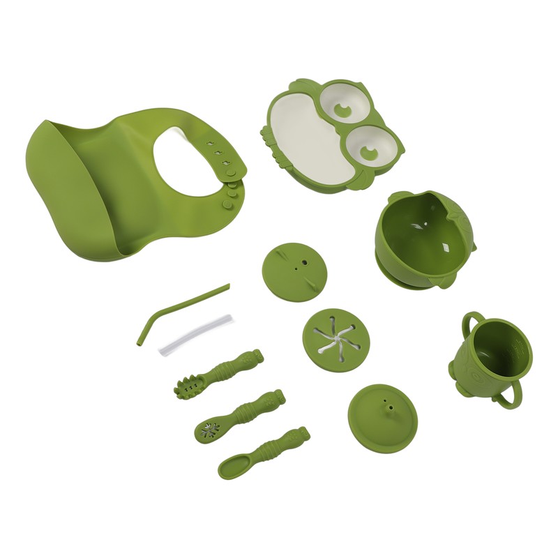 Baby Led Weaning Supplies Owl Shape Teether Safety Strong Suction