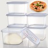 Vodolo Pizza Dough Proofing Box with Sealing Lids, Set of