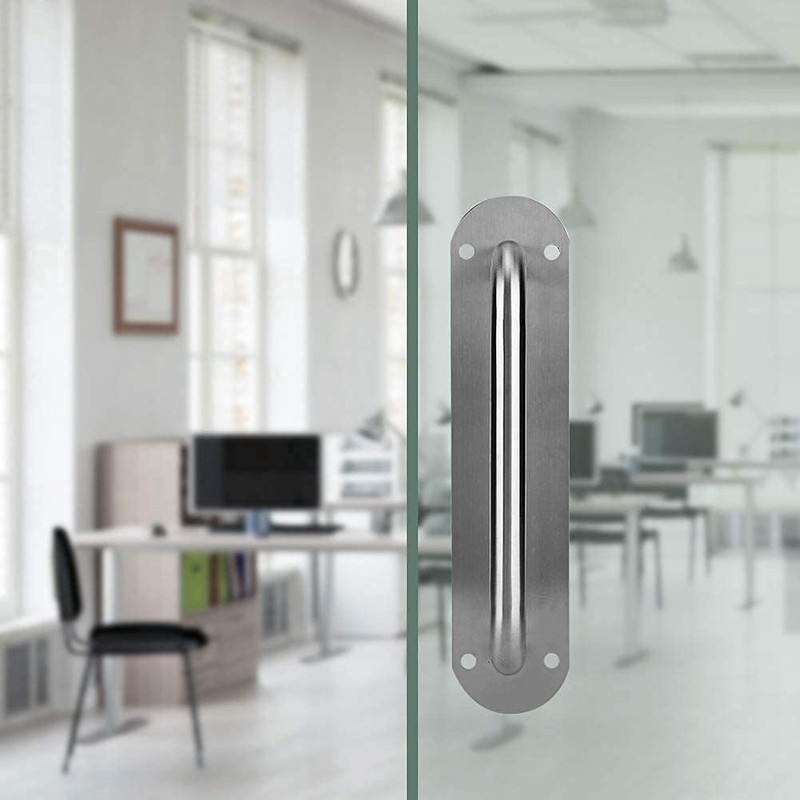 Sliding Door Handle, Commercial Door Handle Pull Push Door Plate