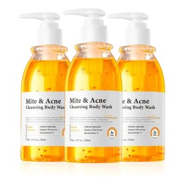 Quarxery Gel De Baño Limpiador Antimites Y Antiacné 3unidad