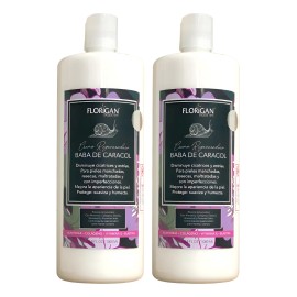 Pack 2 Crema Baba De Caracol Florigan 2 Litros Fresca