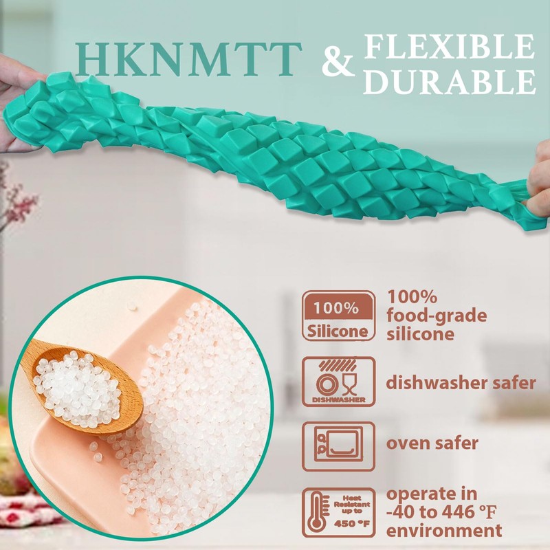 HKNMTT Square Gummy Molds Silicone, Mini Hard Candy Moulds 3