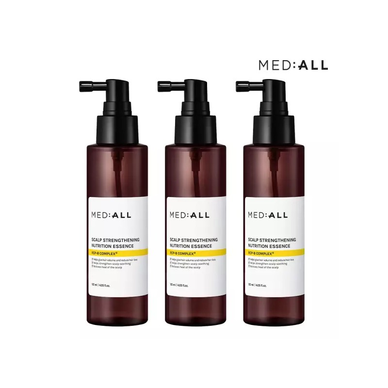 Mediol 메디올 탈모케어 뉴트리션 두피 에센스 120ml 3개 Mediol Hair