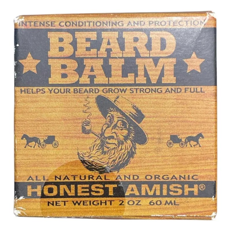 Balsamo Para Barba Acondicionador Honest Amish Beard Balm