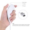 Remote Controller Remote and Nunchuck Controllers with Silicone Case Compatible