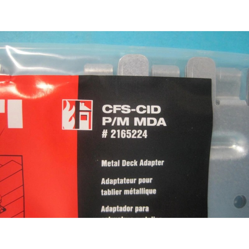 hilti 10 Pairs (20 Plates) Hilti CFS-CID P/M MDA Metal
