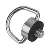 Flat Head D-Shaft D-Ring 1/4" Screw Camera Tripod DSLR Camera