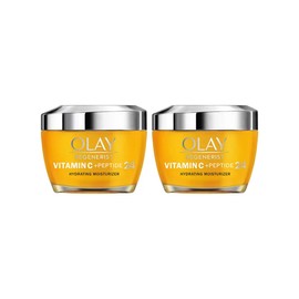 Olay Regenerist Vitamin C + Peptide 24 Face Moisturizer, 1.7 Ounce (2 Count)