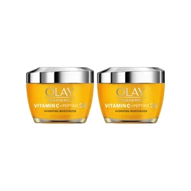 Olay Regenerist Vitamin C + Peptide 24 Face Moisturizer, 1.7 Ounce (2 Count)