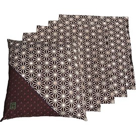 JOYDREAM Zabuton Cover 55 59 Set of 5 Clam Red