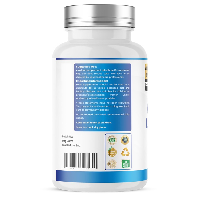 Humming Herbs Magnesium L-Threonate Supplement 1500mg per Serving | Provides