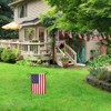 KUUQA 20 Pack Garden Flag Rubber Stoppers and Plastic Clips,