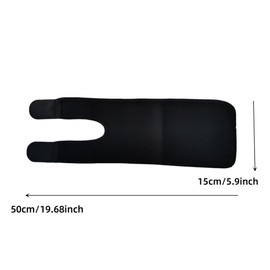 Compresión de la manga del brazo superior, manga de compresión para aliviar el dolor, envoltura ligera y ajustable, Negro -, Talla única