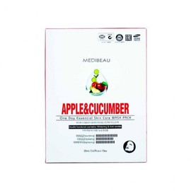 MediView One Day Essential Skincare Mask Pack 20ml - Apple & Cucumber 10 Sheets MediView