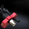 Red Motorcycle Handlebar Lock,Brake Lever Lock, Aluminum Alloy Motorcycle Grip