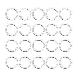 20pcs Oil Drain Plug Gaskets 803916010 Oil Drain Plug Washer Oil Drain Plug Sealing Gasket Compatible with Subaru Outback Impreza Legacy Forester Crosstrek BRZ