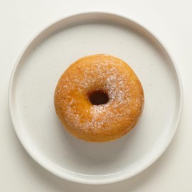 Metflavor Stellar Plates and Bowls Sets White Dishes Set for 4 Handpainted Dinnerware Sets 12 Pieces, Speckled Ceramic Plate Set Scratch Resistant Microwave & Dishwasher Safe (Arctic Frost)