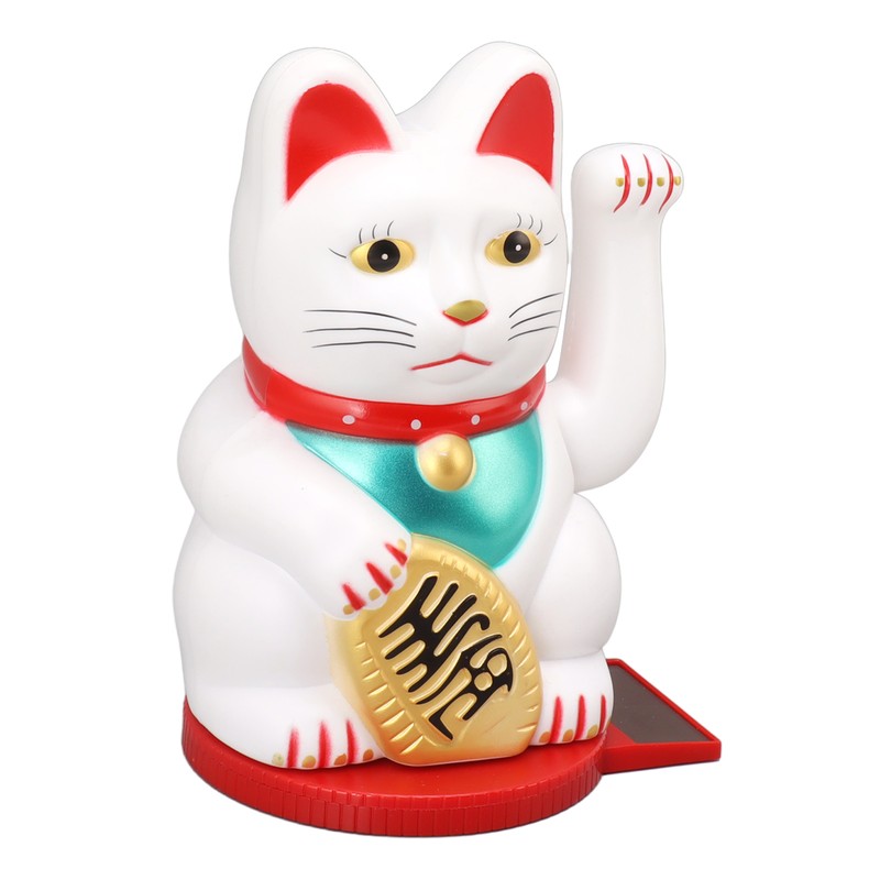 Solar Energy Powered Wealth Welcoming Cat with Waving Arm 6