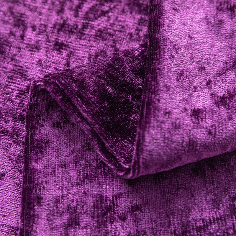 ZIMEL HOMES Pack of 2 Crushed Velvet Cushion Covers 43