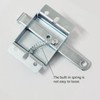 Garage Door Latch Kit for Interior or Exterior Use -