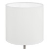 Eglo Pasteri Table Lamp, 1 Flame Textile Table Lamp, Material: