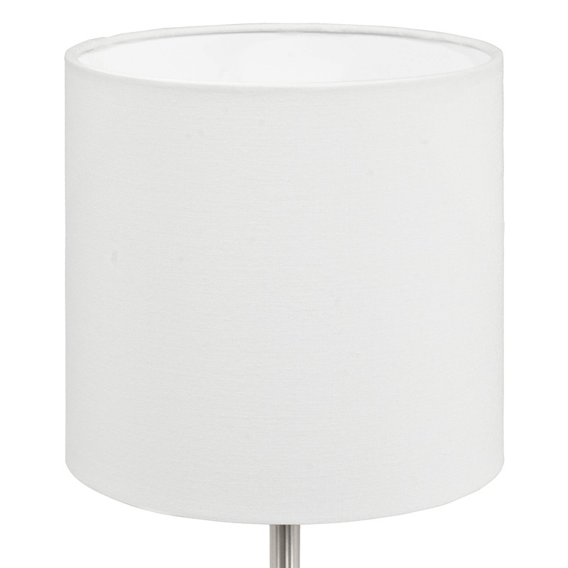 Eglo Pasteri Table Lamp, 1 Flame Textile Table Lamp, Material: