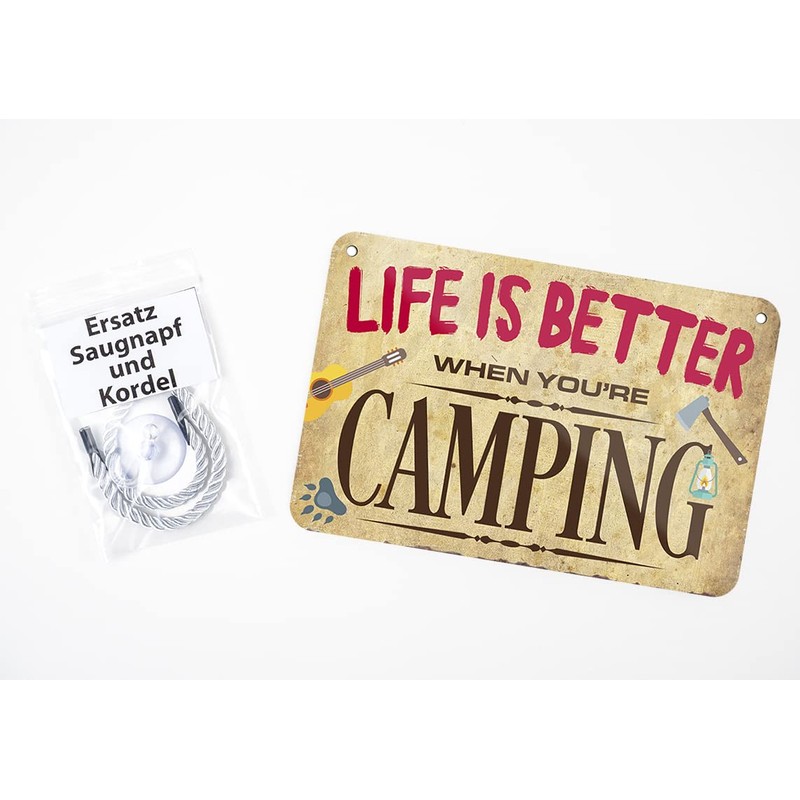 Life is Better When You Are Camping - Funny Camping