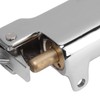 Foot Pedal Faucet Set Stainless Steel Hands Free Silver Touchless