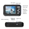 Underwater Camera 48MP 4K Video Output 16X Digital Zoom Anti