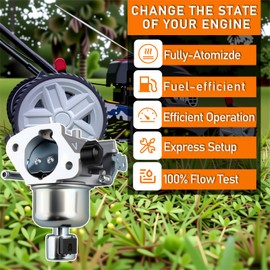 16-853-19S CarburetorCompatible with Kohler KT725 KT730 KT735 KT740 KT745 Includes Air Filter, Fuel Pump, Oil Filter Replaces 32-853-67-S 32-853-63S 32-853-50-S