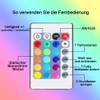 sinzau LED Light Strip with 24 Buttons Remote Control, 1