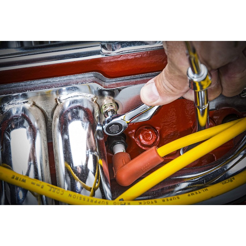 GEARWRENCH 5 Pc. 12 Pt. Ratcheting Combination Wrench Set, SAE