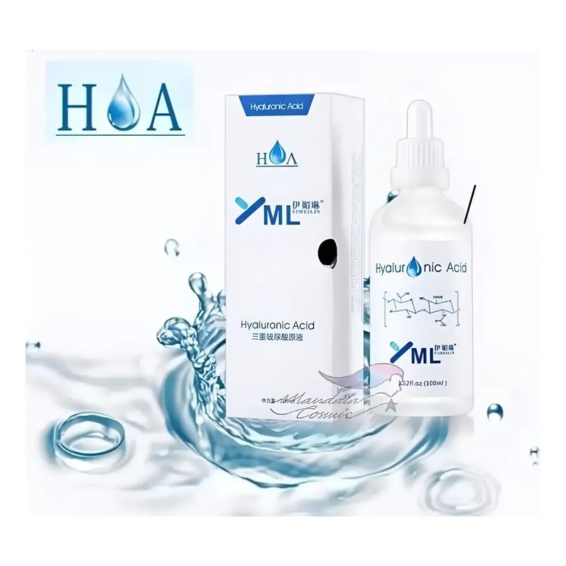 8 Piezas Serum Acido Hialuronico Concentrado 100 Ml