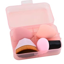 Make-up-Schwamm, latexfrei, Soft Cosmetic Beauty Blender für flüssige Grundierung, Sonnenschutz, Creme, Foundation und verschiedene Verwendungszwecke, Egg-Schwamm, Puder, Puffs, Pinsel, Ei (Rosa)