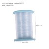 DOITOOL 1 Roll Clear Jewelry String for DIY Bracelet Making