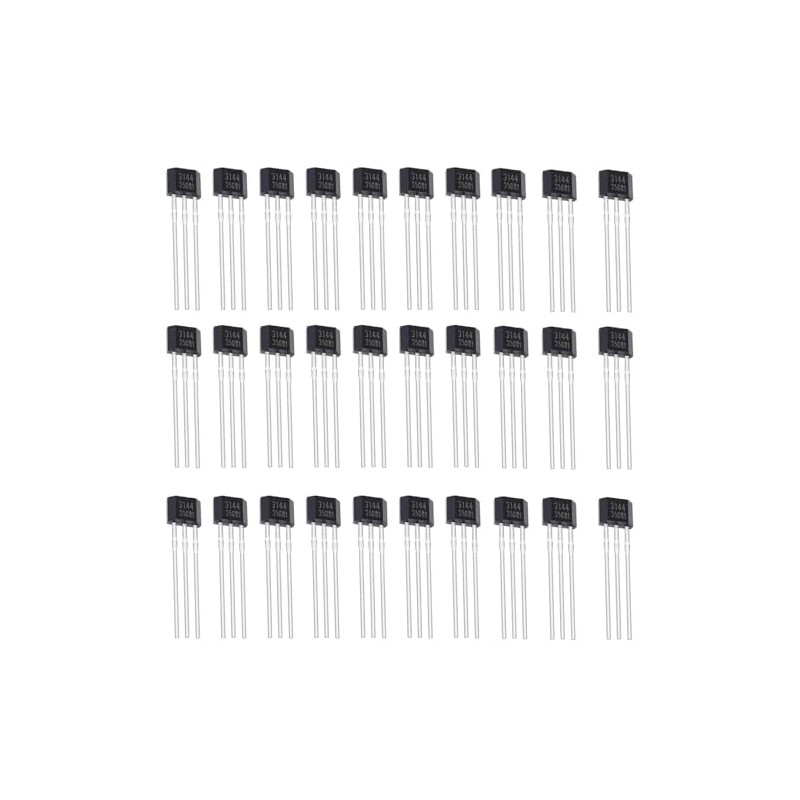 KEAcvise 30pcs a3144 Hall Effect Sensor - 3144 oh3144 ah3144e