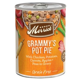Merrick Grain Free Grammy's Pot Pie Canned Dog Food 12 Pack Wet Food