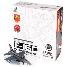 JC Wings | 1:72 Scale Model Military Aircrafts | F-16D Fighting Falcon, Republic of Singapore Air Force, 425th Fighter Squadron, Peace Carvin II, 30th Anniversary, 2023 | Model JCW-72-F16-024