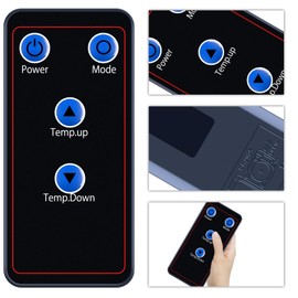HZIME New Replace Remote Control Compatible for EdenPURE Classic Plus MINI Heater-A5893 A5854 A5835