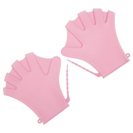Gatuida Diving Gloves 1 Pair Swimming Gloves Swim Gloves for Women Swim Gloves Aquatic Fitness Resistance Mittens Summer Gloves Swimming Pool Gloves Silica Gel Webbed Fingers Miss